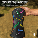 Color Tee Headcovers - Headcaddy