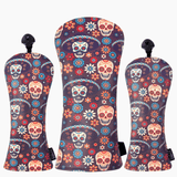 Fiesta Skull Headcovers - Headcaddy