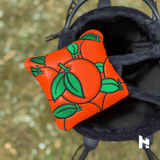 Orange Boom Mallet Putter Cover - Headcaddy