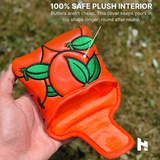 Orange Boom Mallet Putter Cover - Headcaddy