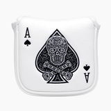 Skull Spade Mallet Putter Cover - HeadCaddy