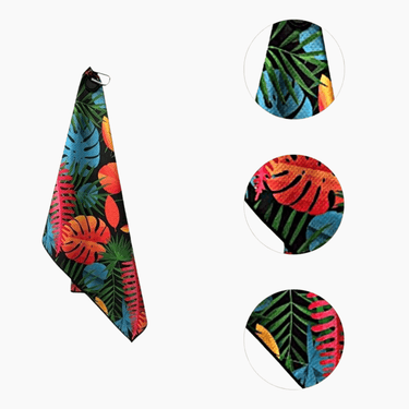 Tropic Vibes Golf Towel - Headcaddy