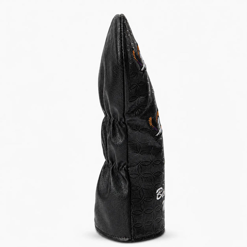 Birdie Mallard Black Golf Driver Headcover Side - HeadCaddy