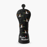 Birdie Mallard Black Golf Headcover Fairway - HeadCaddy