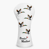 Birdie Mallard White Golf Headcover - HeadCaddy