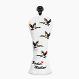 Birdie Mallard White Golf Headcover Fairway - HeadCaddy