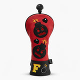 Bomby Boom Red Golf Headcover Fairway - HeadCaddy