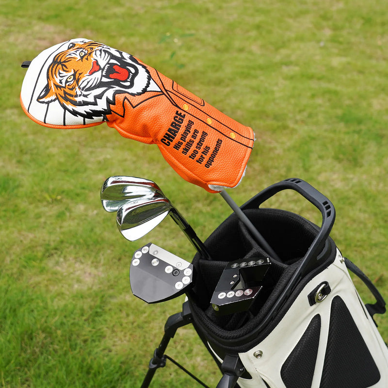 Boss Tiger Orange Golf Driver- HeadCaddy