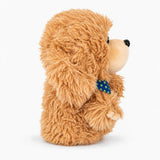 Brown Pup Driver Headcover Side - HeadCaddy