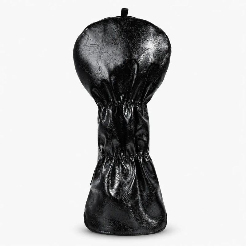 Vintage Black Waxed Driver Headcover