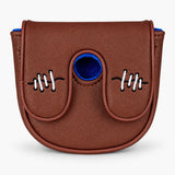 Chocolate Gingerbread Mallet Putter Cover Back - HeadCaddy