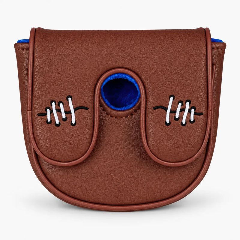 Chocolate Gingerbread Mallet Putter Cover Back - HeadCaddy