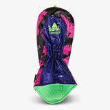 Cobalt Croc Driver Golf Headcover Back - HeadCaddy