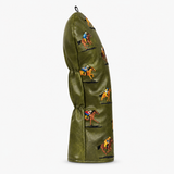 Derby Day Green Golf Driver Side - HeadCaddy