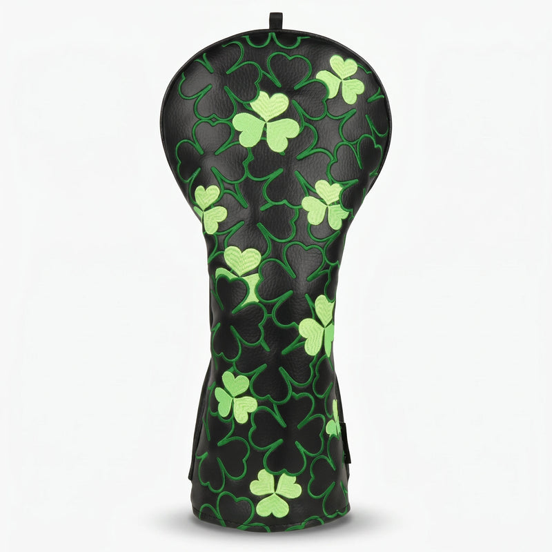 Emerald Clover Black Golf Headcover Driver - HeadCaddy