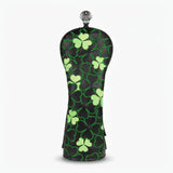 Emerald Clover Black Golf Headcover Hybrid - HeadCaddy