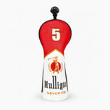 Fairway Smoke Black and Red Golf Headcover 5 Fairway - HeadCaddy