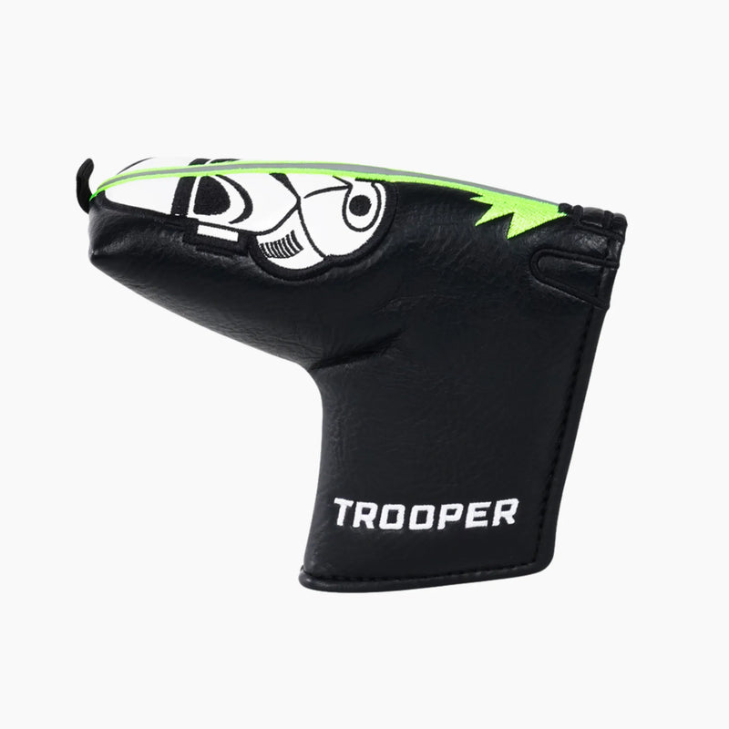 Galactic Trooper Blade Putter Black Cover Side - HeadCaddy