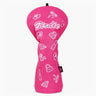 Glam Birdie Pink Golf Driver Front View - HeadCaddy