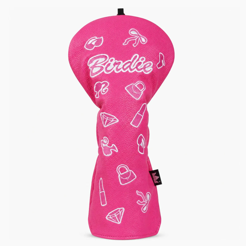 Glam Birdie Pink Golf Driver Front View - HeadCaddy