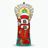 Lighthouse Octopus Driver Gray Golf Headcover - HeadCaddy