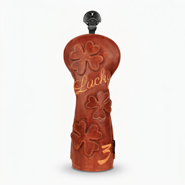 Lucky Clover Brown Golf Headcover 3 Fairway - HeadCaddy