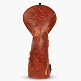Lucky Clover Brown Golf Headcover Driver - HeadCaddy