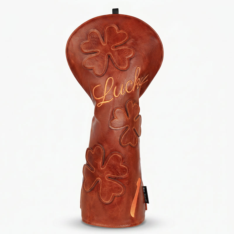 Lucky Clover Brown Golf Headcover Driver - HeadCaddy