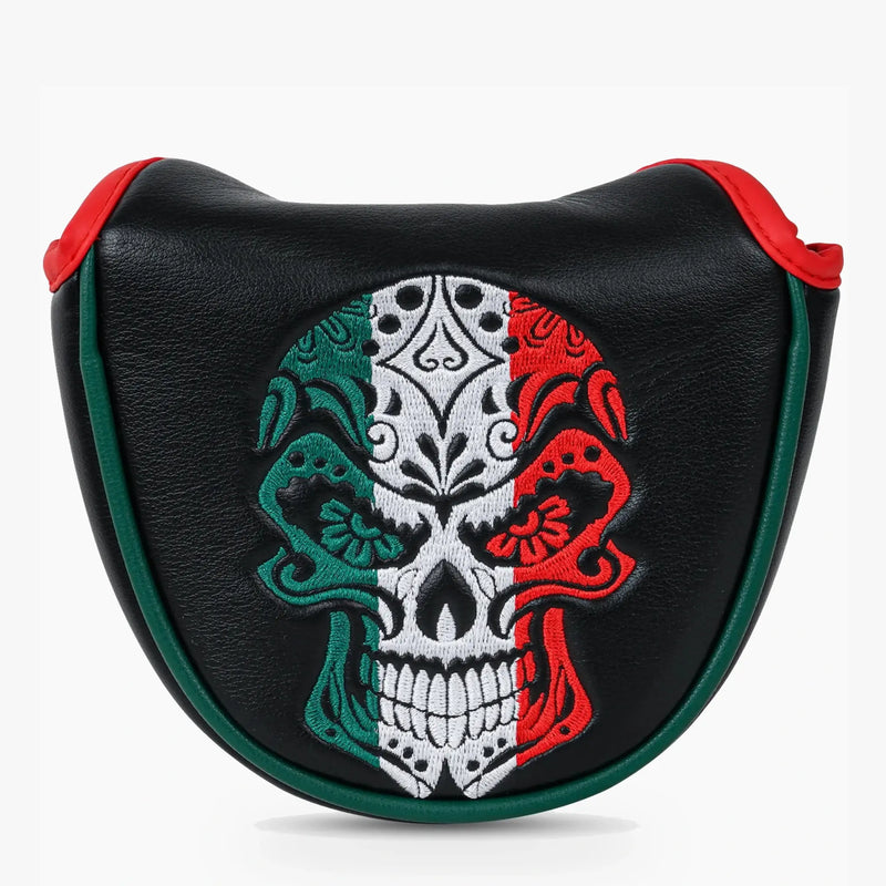 Mexican Skull Black Golf Mallet Putter Cover - HeadCaddy