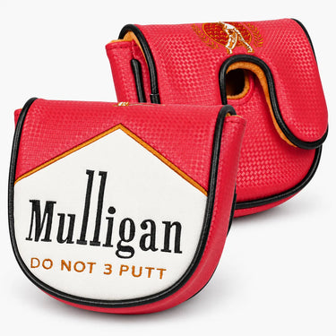 Never Smoke Mallet Putter Cover Back and Front - HeadCaddy