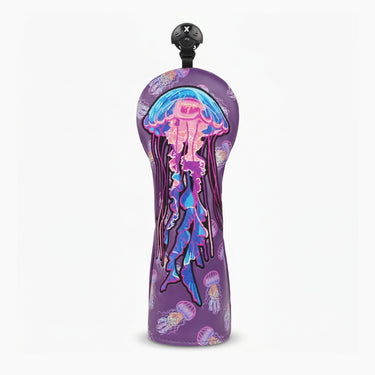 Ocean Drift Jellyfish Pink Golf Headcover Hybrid - HeadCaddy