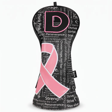 Pink Ribbon Awareness Headcover Driver - HeadCaddy 