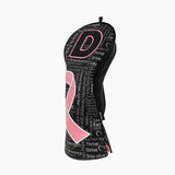 Pink Ribbon Awareness Headcover Driver Side - HeadCaddy 