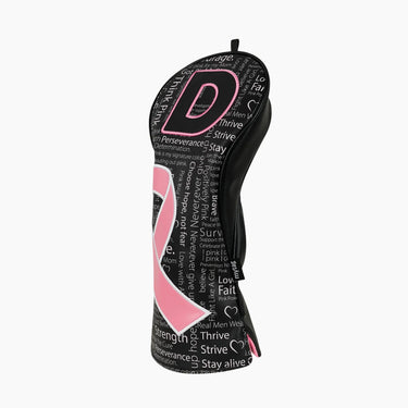 Pink Ribbon Awareness Headcover Driver Side - HeadCaddy 