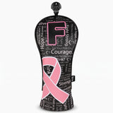 Pink Ribbon Awareness Headcover Fairway - HeadCaddy 
