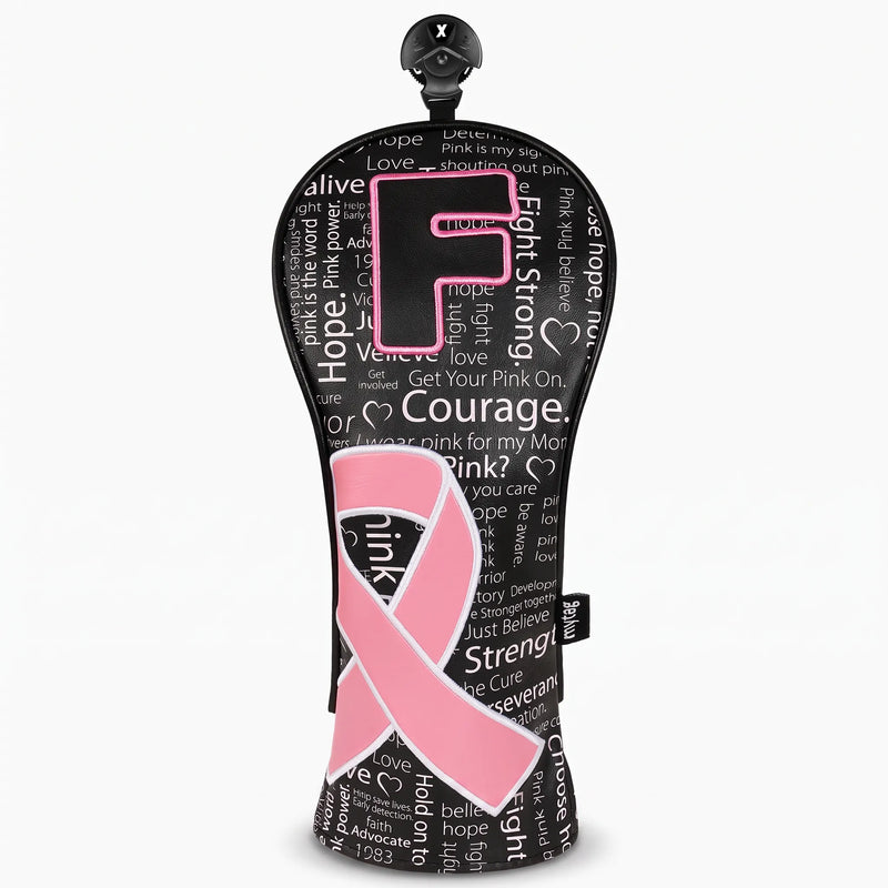 Pink Ribbon Awareness Headcover Fairway - HeadCaddy 