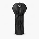 Premium American Luck Black Golf Headcover Hybrid Back - HeadCaddy 
