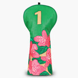 Premium Green Blossom Golf Headcover Driver - HeadCaddy