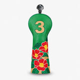 Premium Green Blossom Golf Headcover Fairway 3 - HeadCaddy