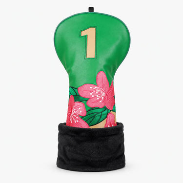 Premium Green Blossom Headcover Plushed-in - HeadCaddy