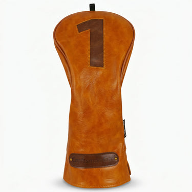 Premium Heritage Brown Golf Headcover Driver - HeadCaddy