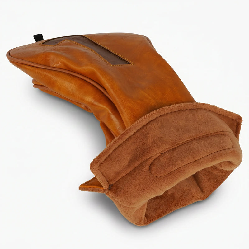 Premium Heritage Brown Golf Plush-in - HeadCaddy
