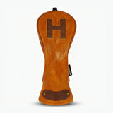 Premium Heritage Brown Golf Headcover Hybrid - HeadCaddy