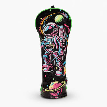 Premium Neon Space Explorer Black Golf Headcover Fairway - HeadCaddy