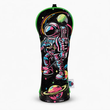 Premium Neon Space Explorer Black Golf Headcover Hybrid - HeadCaddy