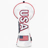 Premium Old Glory Camo White Golf Driver - HeadCaddy