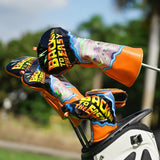 Premium Orange Doc Blade Putter Set - HeadCaddy