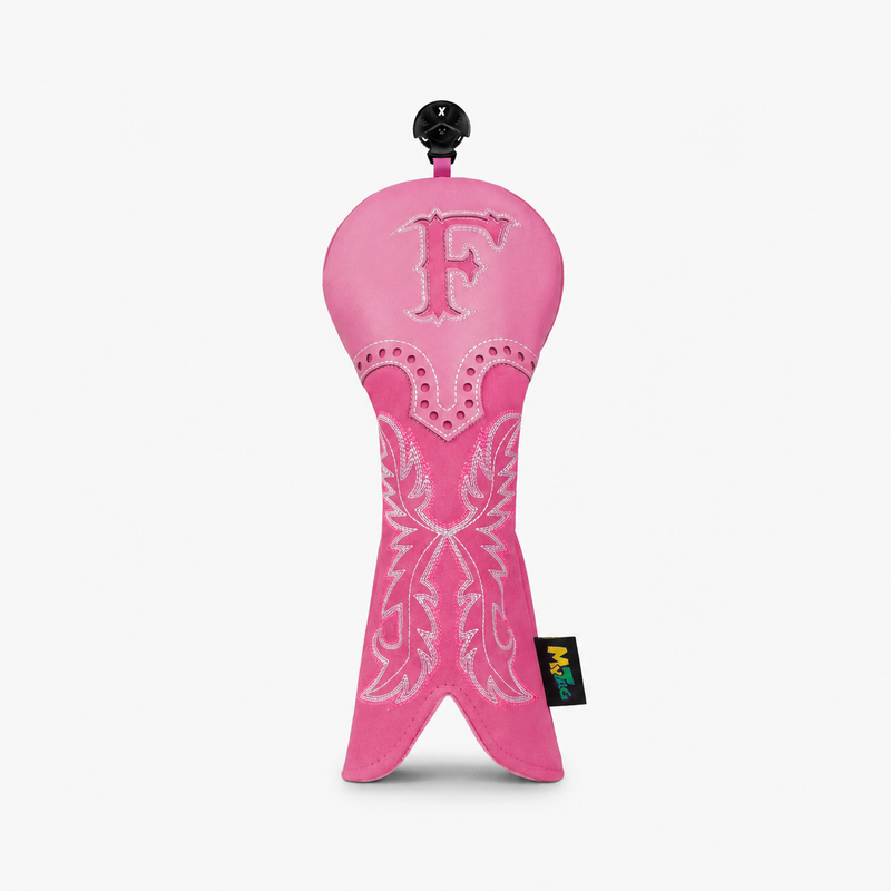 Premium Pink Cowboy Golf Headcover Fairway - HeadCaddy