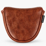 Premium Vintage Leather Mallet Putter Cover - HeadCaddy