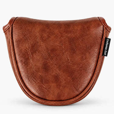 Premium Vintage Leather Mallet Putter Cover - HeadCaddy